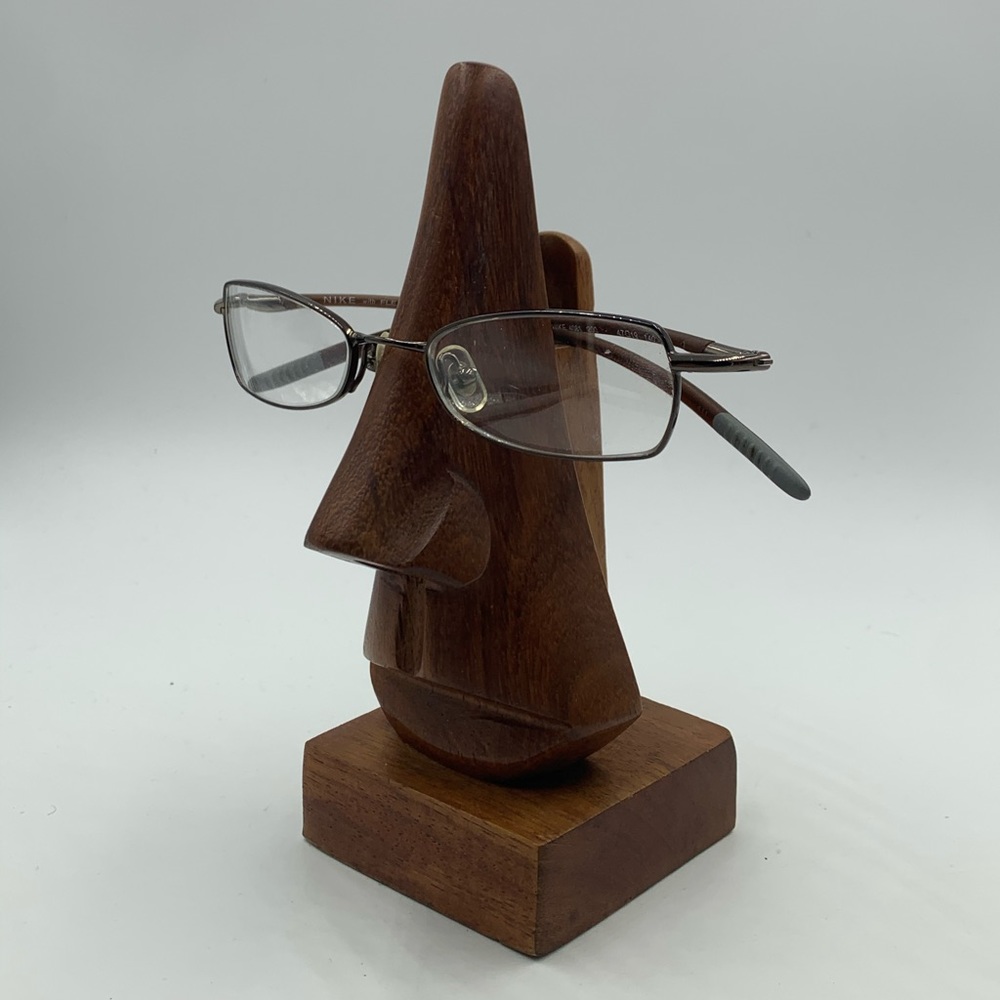 Vintage Nike 4081 200 Brown Oval Sunglasses Frames